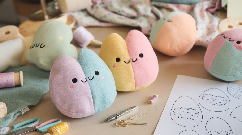 Egg Plush Pattern: A Simple Sewing Guide for Beginners
