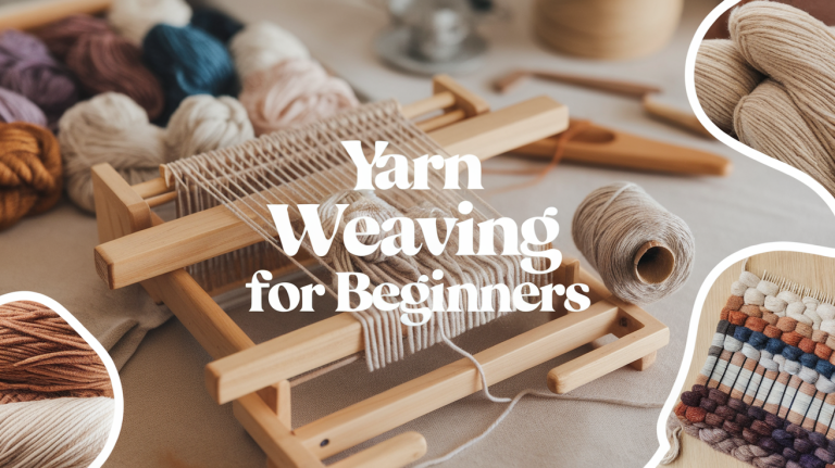 Yarn Weaving for Beginners: Tools, Techniques, and Projects