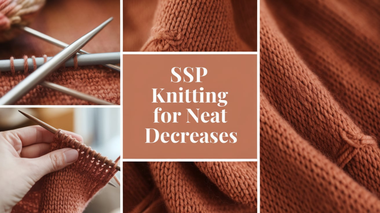 SSP Knitting: Everything You Need to Know for Neat Decreases